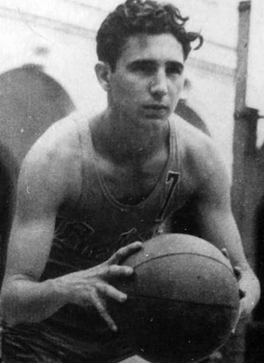 Fidel Castro Playing Basketball